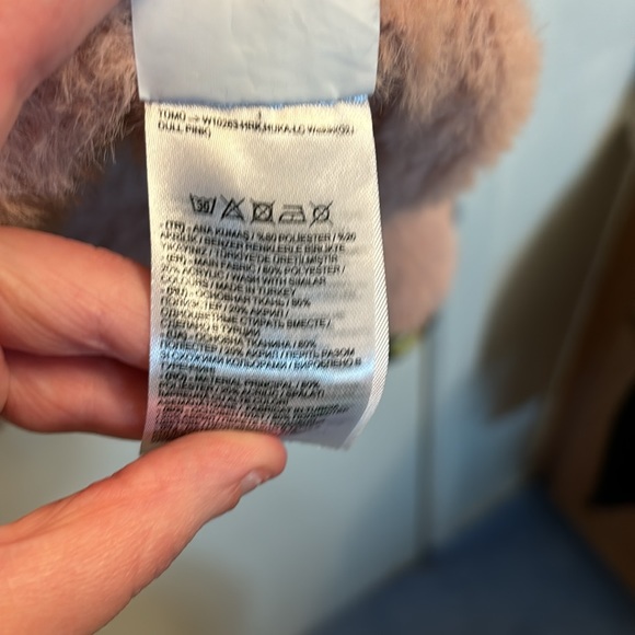 LCW CASUAL KNITWEAR LARGE PINK CARDIGAN GENTLY WORN FUZZY - Picture 5 of 6